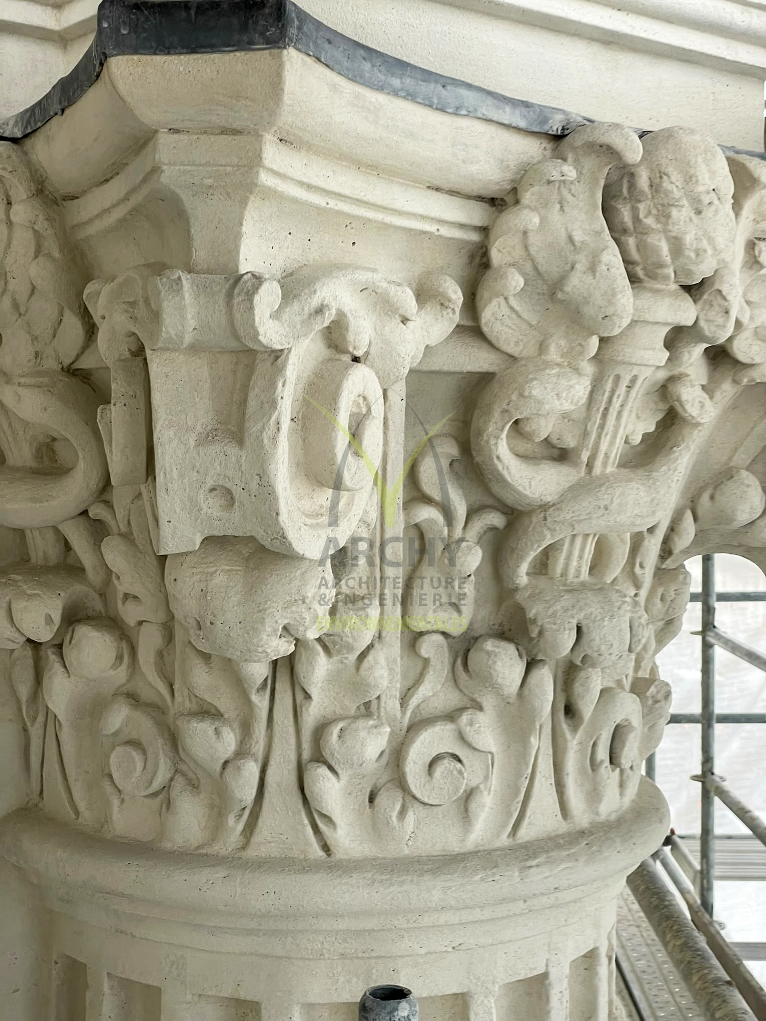 Rue La Boétie · Paris — La restauration se lit dans le détail, vue 3 · Suivi de chantier · 6 et 8 octobre 2026