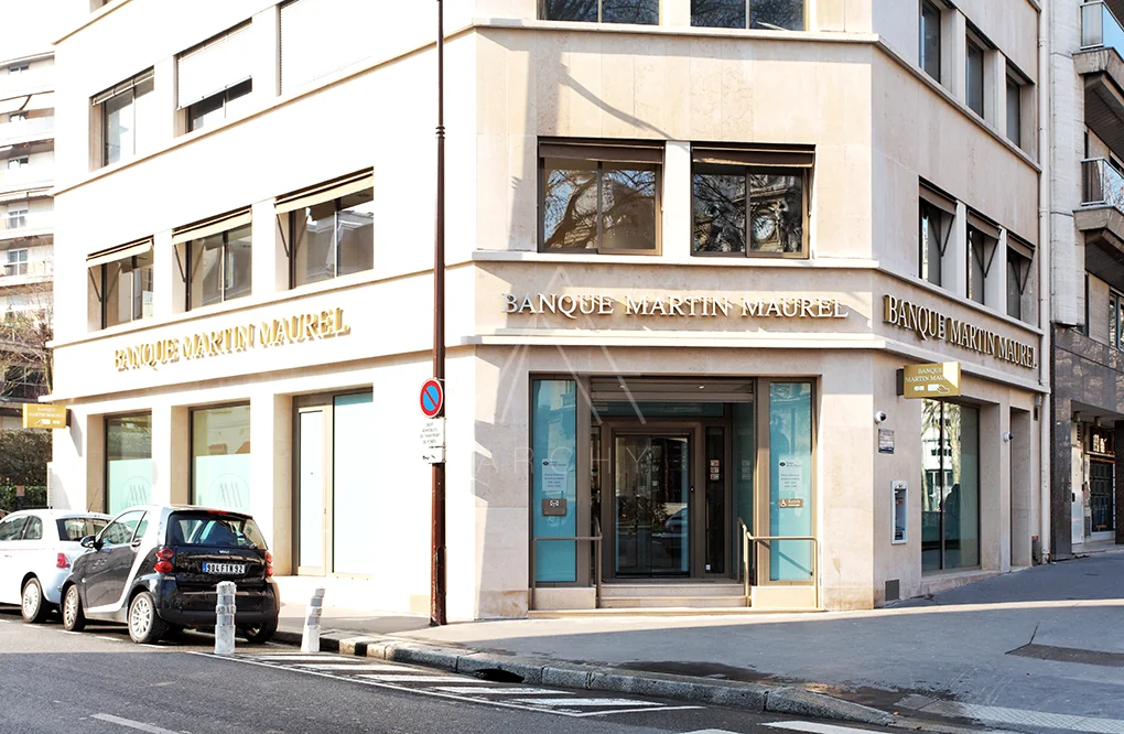 Façade de l’agence