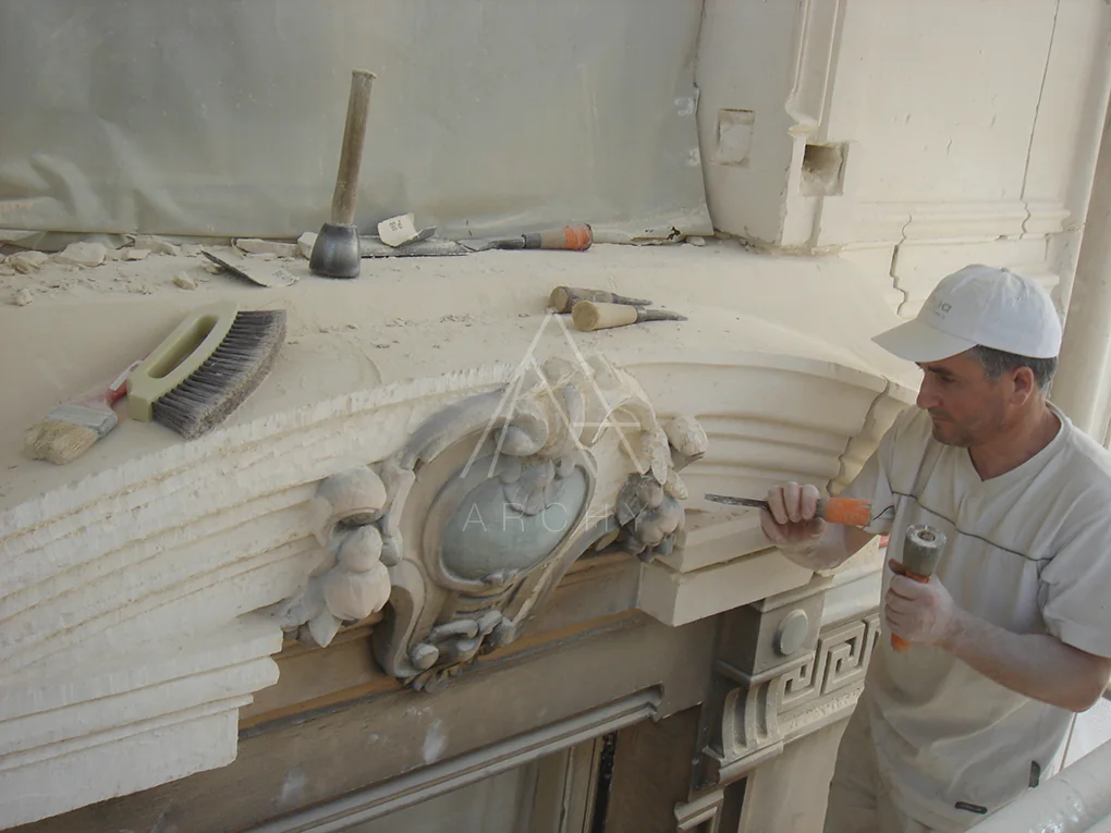Restauration des décors