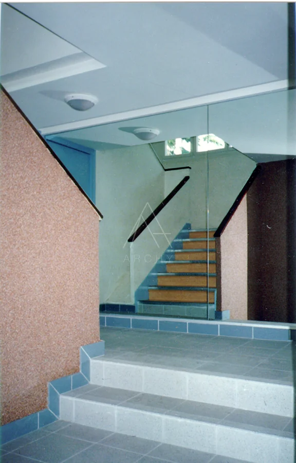 Escalier et circulation achevés