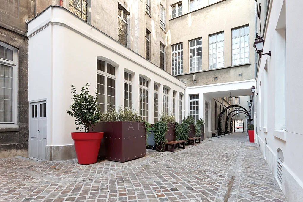 Cour et passage achevés