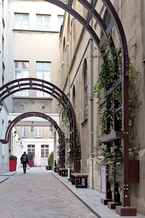 Passage réaménagé