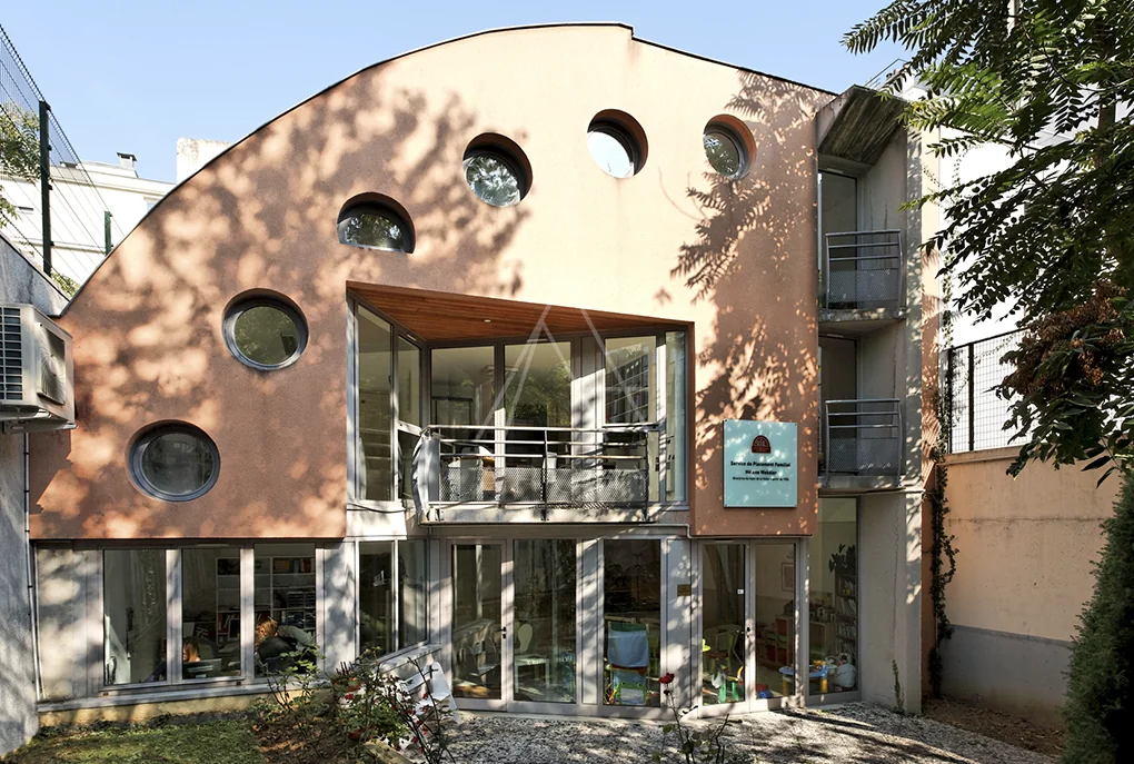 Façade achevée
