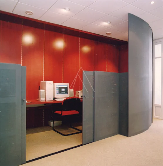 Bureau et mobilier intégrés
